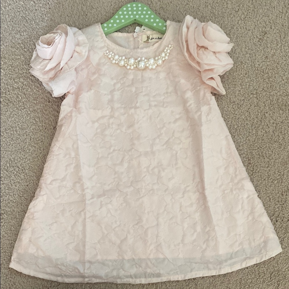 Elegant Pink Kids Formal Dress